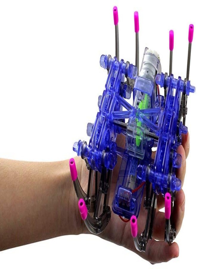 REES52 Plastic Spider Robot Kit, Scientific Robot Toy, Diy Building Kit, Science Explorer Toys For Kids (blue) - Image 4